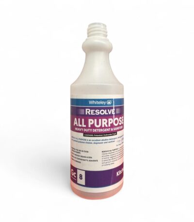 Resolve 500ml bottle with prithed labels