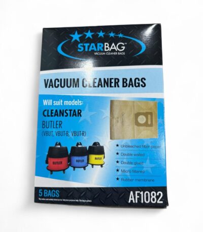 VacBag for Butler Vacuum Cleaner (Pkt of 5 - AF1082)