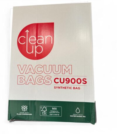 CleanUp CU900S Synthetic Vacuum Bags (10 Pack + 1 Filter)