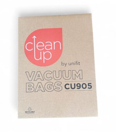CleanUp CU905 Vacuum Bags 5 Pack + 1 Filter