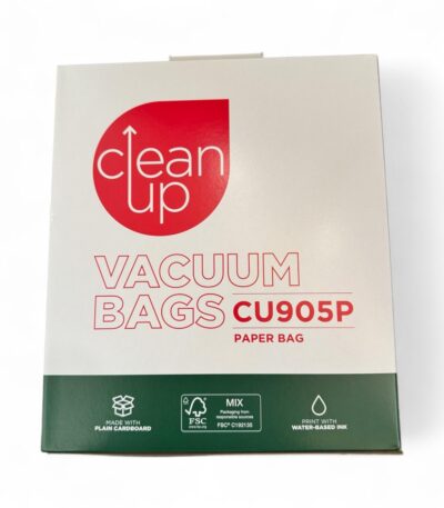 CleanUp CU905P Vacuum Bags 9 (5 Bags + 1 Filter)