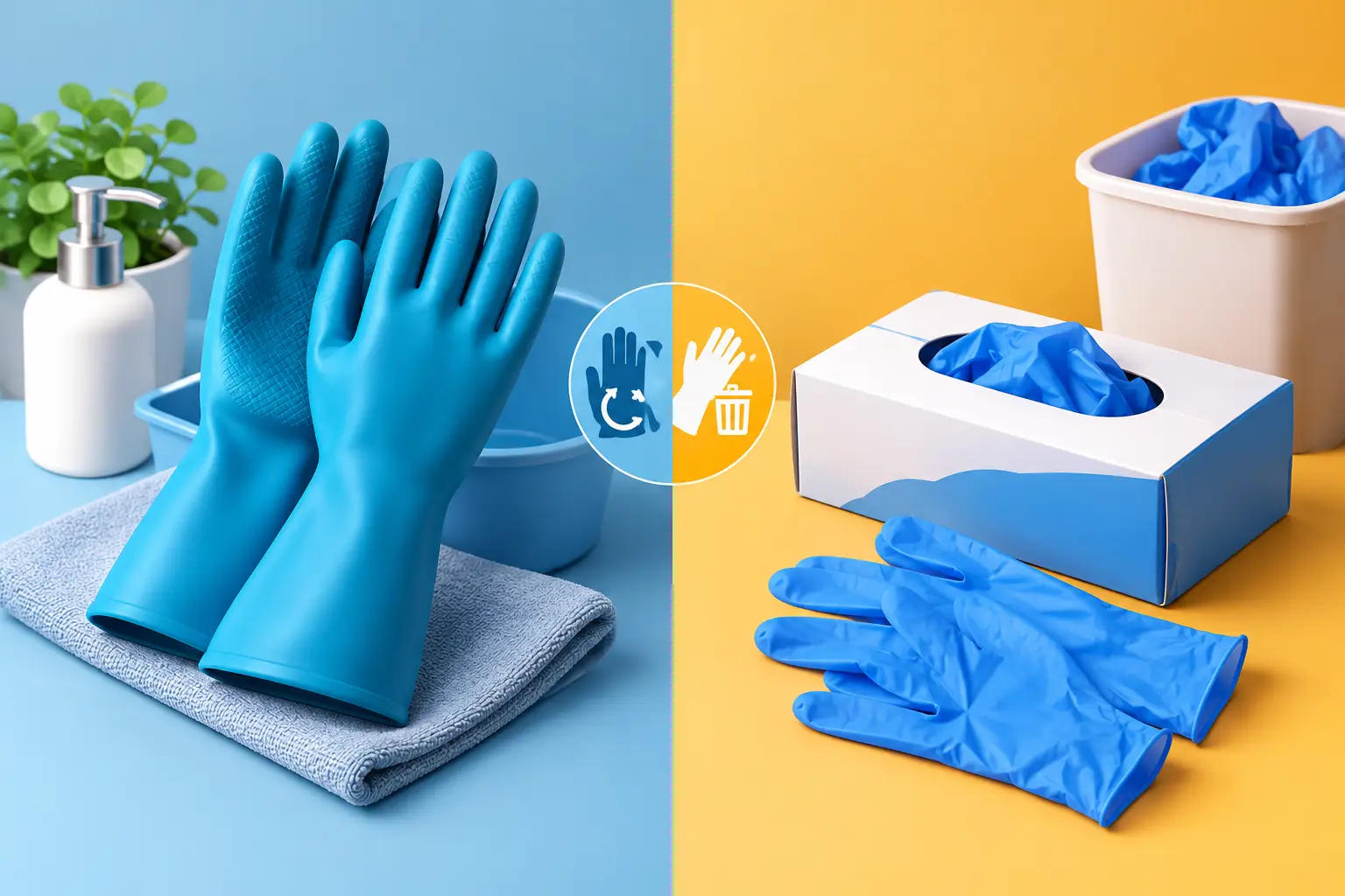 Reusable Versus Disposable Gloves: Which Fits?