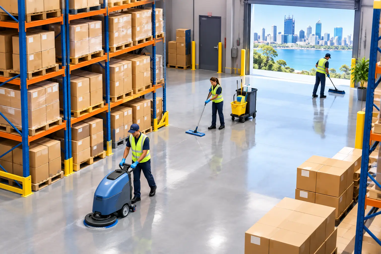 A Practical Warehouse Cleaning Example for Perth