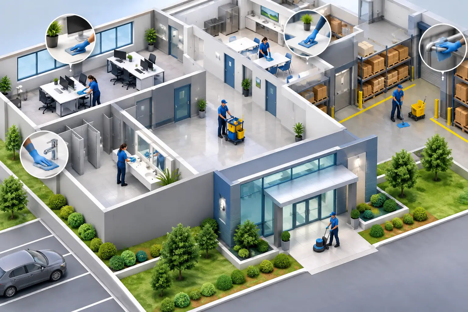 Facility Hygiene That Works Across Your Site