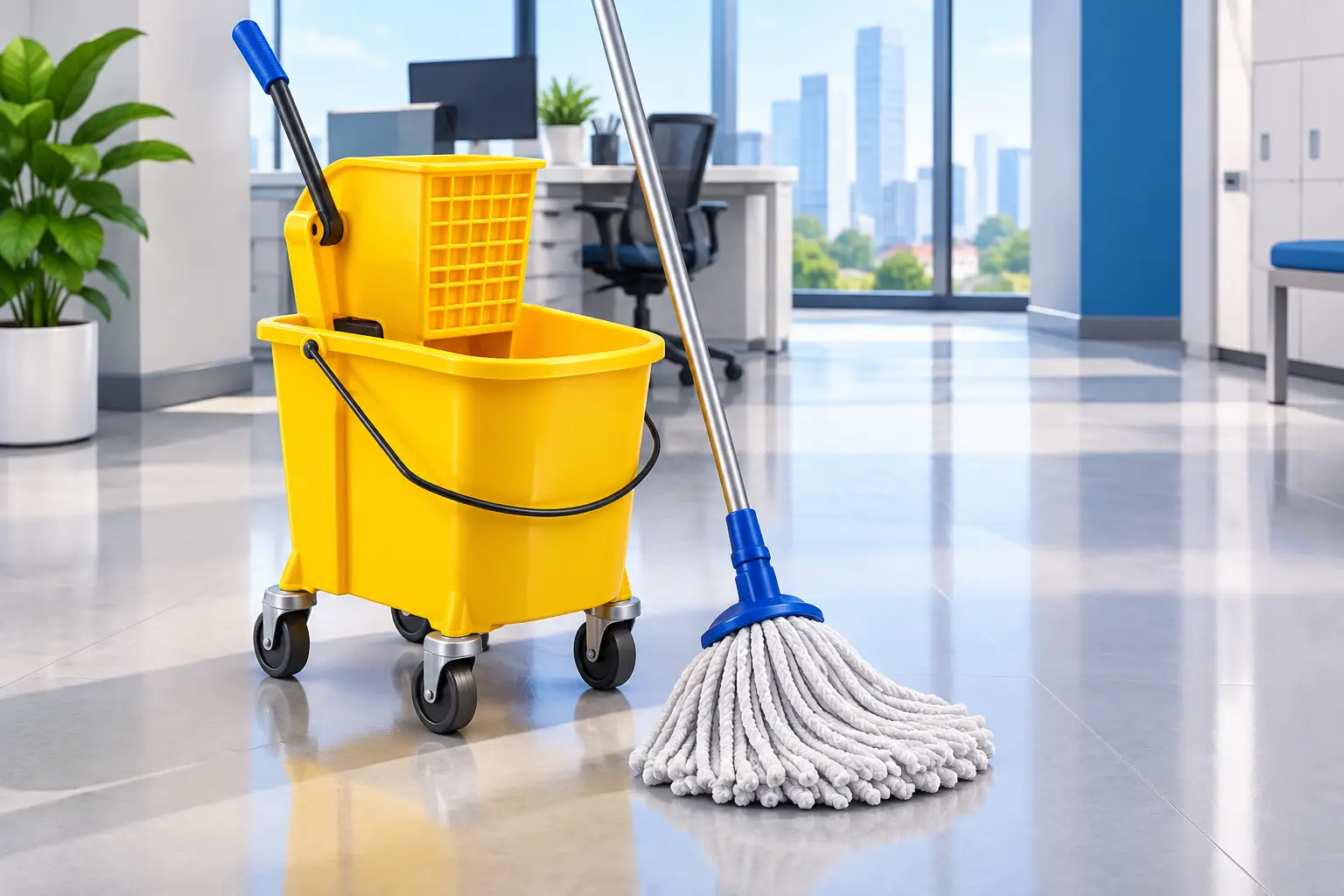 Mop Buckets for Cleaner, Safer Floors at Work