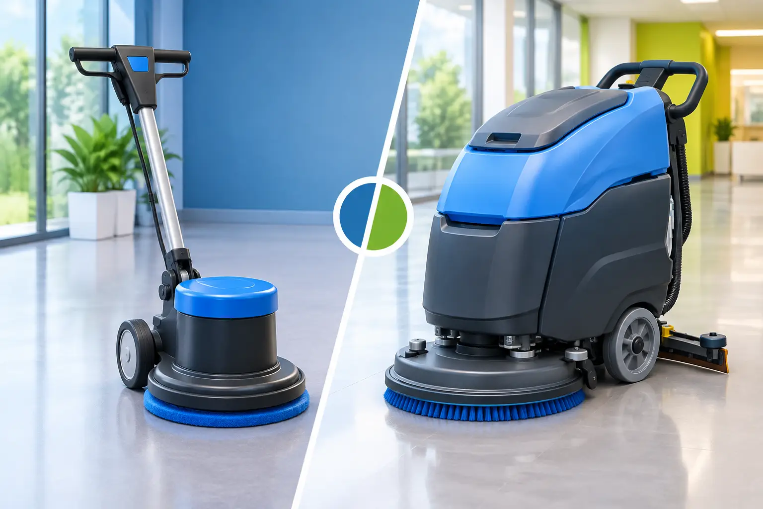 Single Disc Versus Scrubber Dryers: Which Fits?